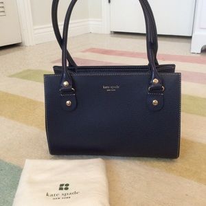 Kate Spade Navy Zippered Tote